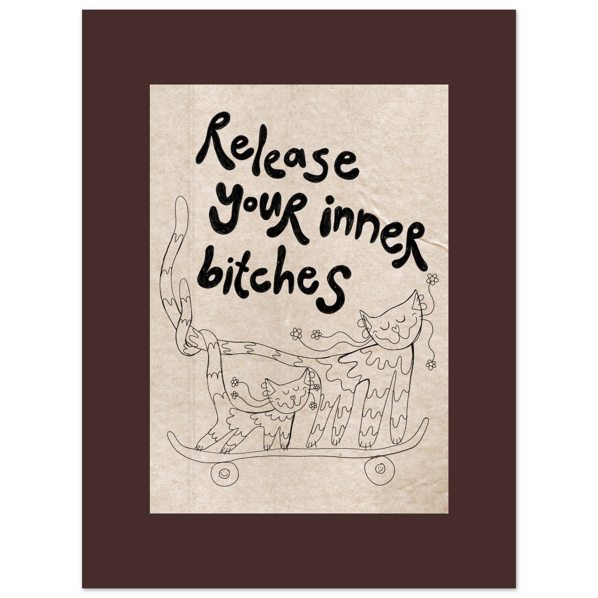 Release your inner bitches print - Bild 1